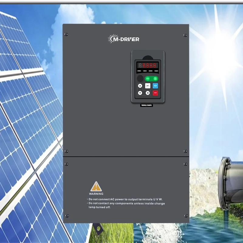 15kw VFD Drives Variable Frequency Converter 3 Phase Solar Pump Inverter with Mppt