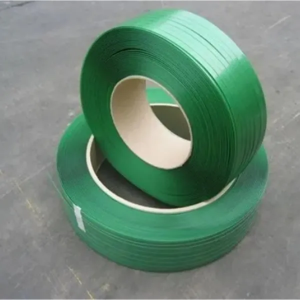 Carton Packing Strapping Plastic High Quality Packaging Box Green Roller Embossed Pet Strap Belt Brown
