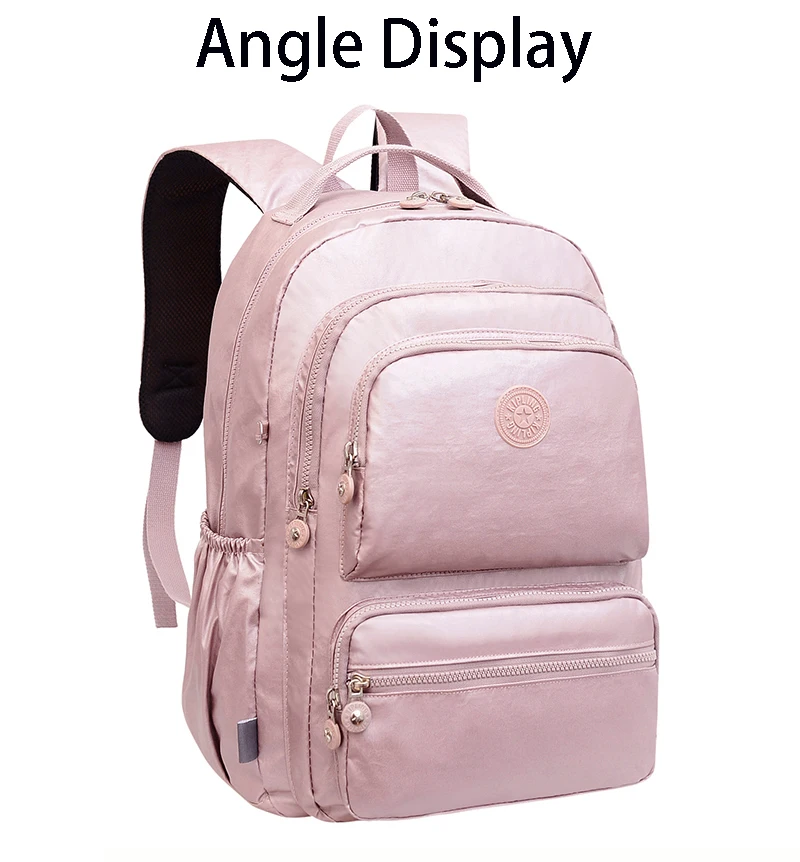 Casual Women Travel Bagpack Large Capacity Student Bookbag Teen Girls