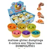 maltose glitter dumpling mixed 6 colors