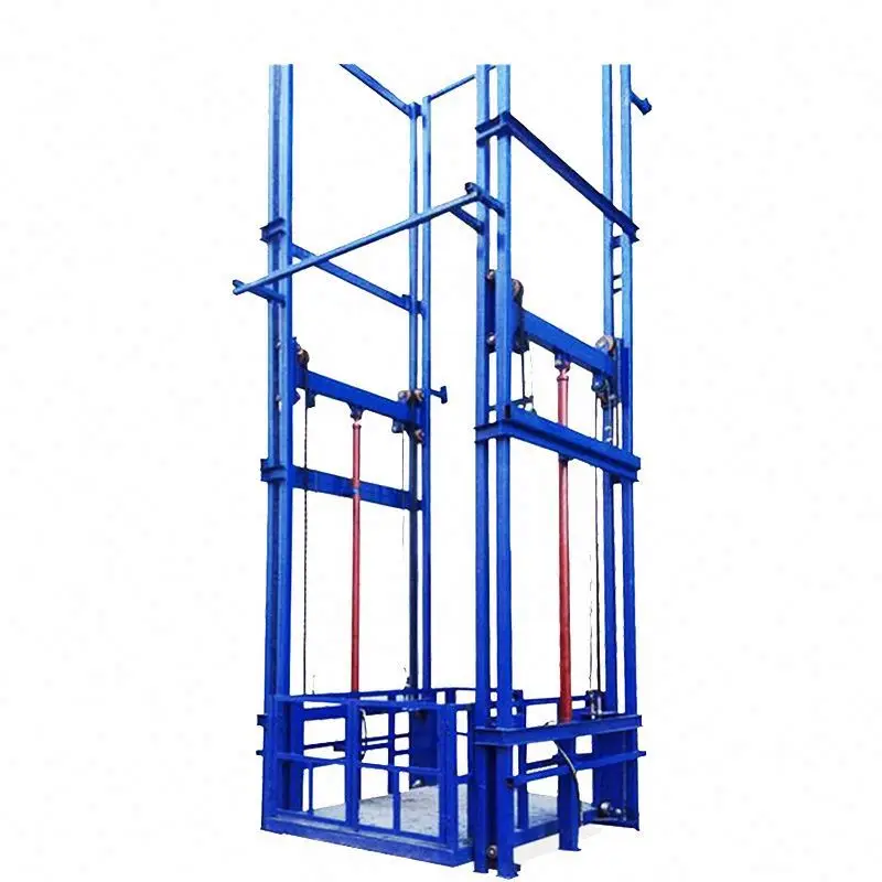 Mechanical Lifting Devices Guide Rail Elevator Lead Rail Lifts Platform for Cargo
