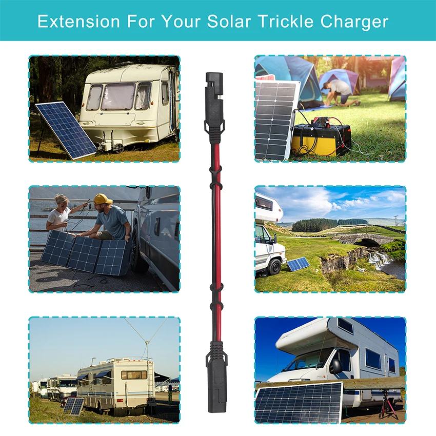 Sae Cables Solar Pv Cable For solar Battery Charger/Maintainer 15