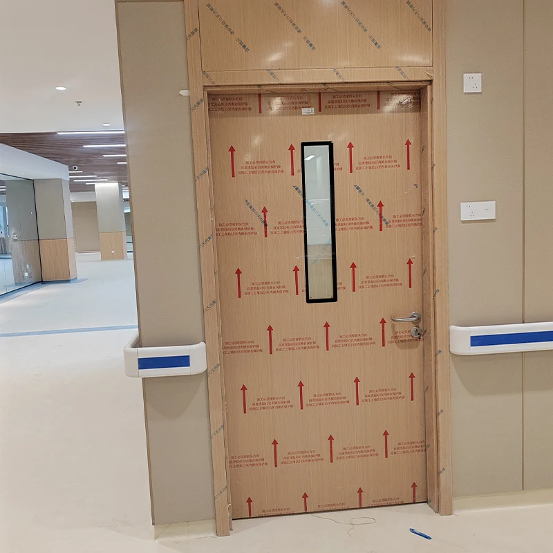 Airtight Interlock System Hospital Automatic Medical Door X Ray protection Lead Steel Door Hermetic Sliding Doors for Sale Oem