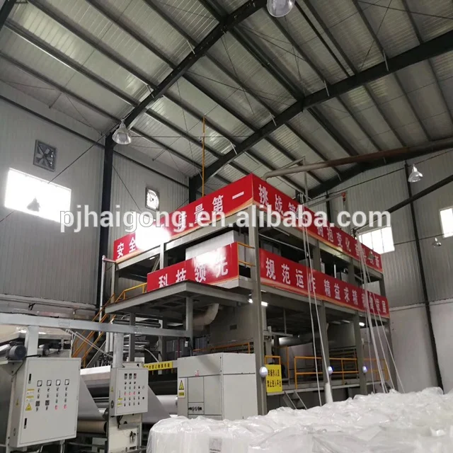 Производственный завод PP нетканый материал машина нетканое оборудование