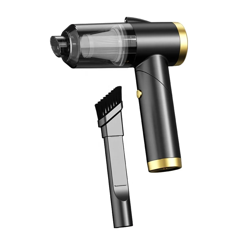 ALIOT High Performance 2000mA 6000pa Rechargeable Car Interior Mini Wireless Handheld LED Light Cordless Car Vacuum Cleaners