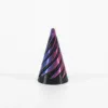 Cono espiral de 64 cm-rojo y azul