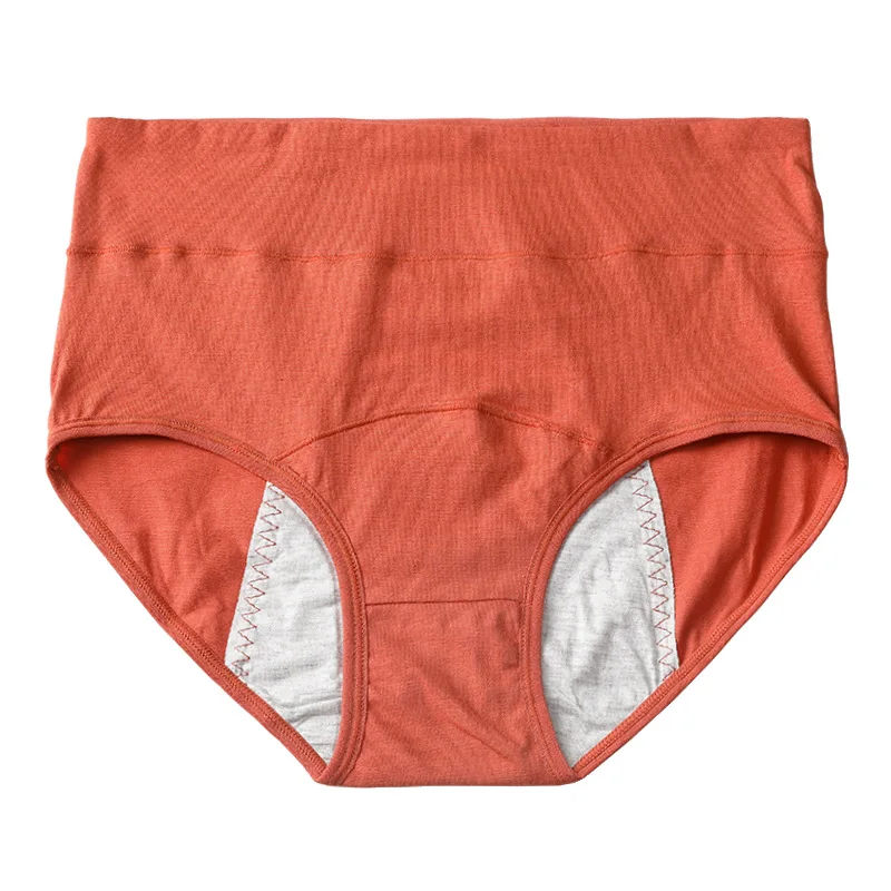 High-Waist Cotton Sanitary Short 5-Pack -gusset reference