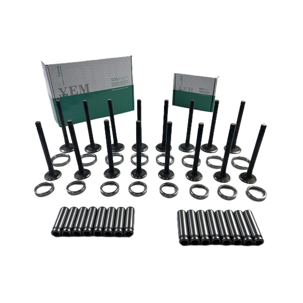 Repair Kit DX220 Valve Guide Seat Set for Doosan / DEVELON Diesel Engine Spare Parts