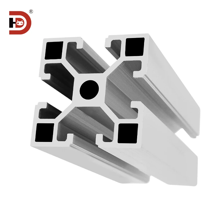 4040 Industrial Extruded Aluminum Profile 2.0mm Production Line 4040 Aluminum Alloy Profile