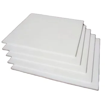 Smooth Clean PTFE Sheet PTFE manufacturer Tefloning plates 0.3mm to 300mm height custom size molded and Skived PTFE Sheet