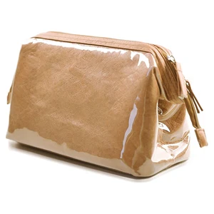 Customised Women Waterproof Travel Zipper Small Makeup Toiletry Bag Tyvek Cosmetic Bags or Pouches