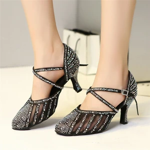 Adult Fashion Modern Dance Shoes Indoor Soft-Soled Latin Dance Shoes Women's Professional Stage Performance Shoes