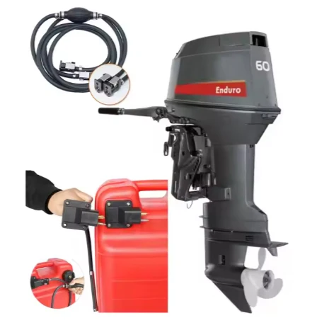 New 15hp to 75hp 2-Stroke Outboard Marine Motor Long or Short Shaft Gasoline Fuel