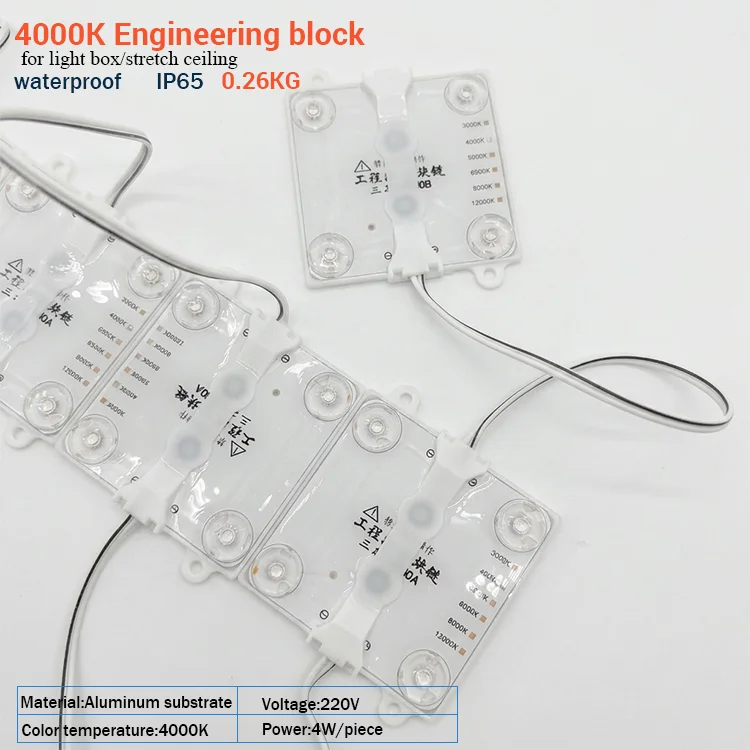 product high quality waterproof ip65 diffuse lens attribute module led blockchain for soft film ceiling advertising light box-8