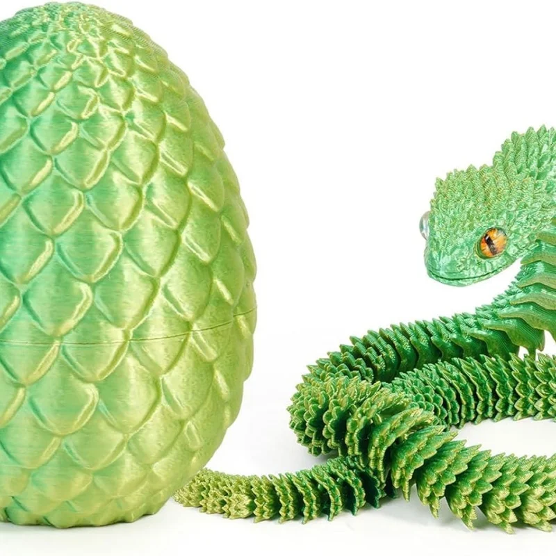 Custom 3D Viper Egg Toy - Easter Gift for Kids