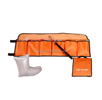 Promotion Inflatable Leg Air Splint Inflatable PVC Quick Set of 6 First Aid Air Splint Kits