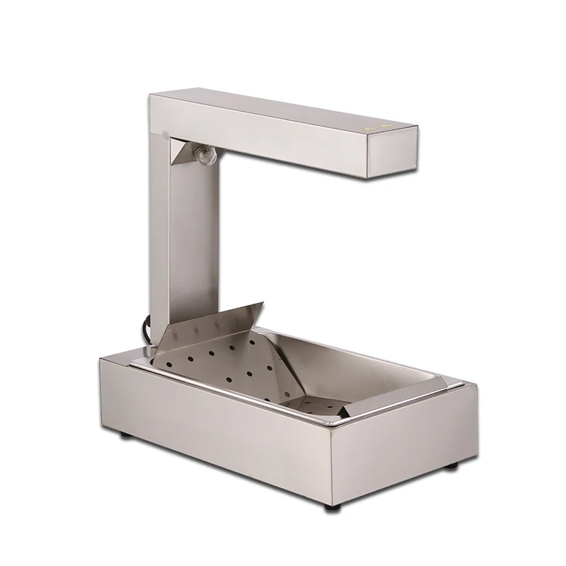 fy-620 肯德基芯片加热器显示展示法国薯条芯片工人控股柜快餐设备