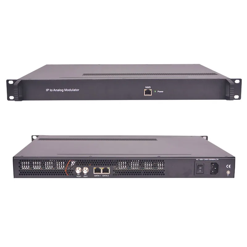 32 Canales Moduladores CATV  Analog Modulator 32 Channels IP to Analog Modulator