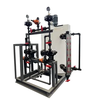 New listing Chemical Polymer Mobile Water Treatment Dosing Skid for Wastewater Sewage treatment equipment