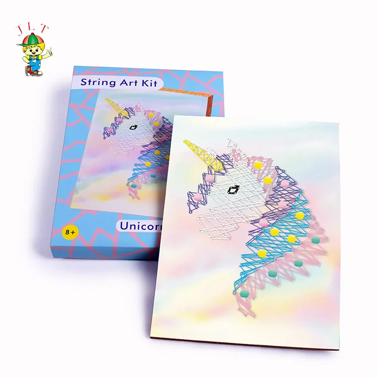 3D String Art Kit - Create Colorful Crafts at Home