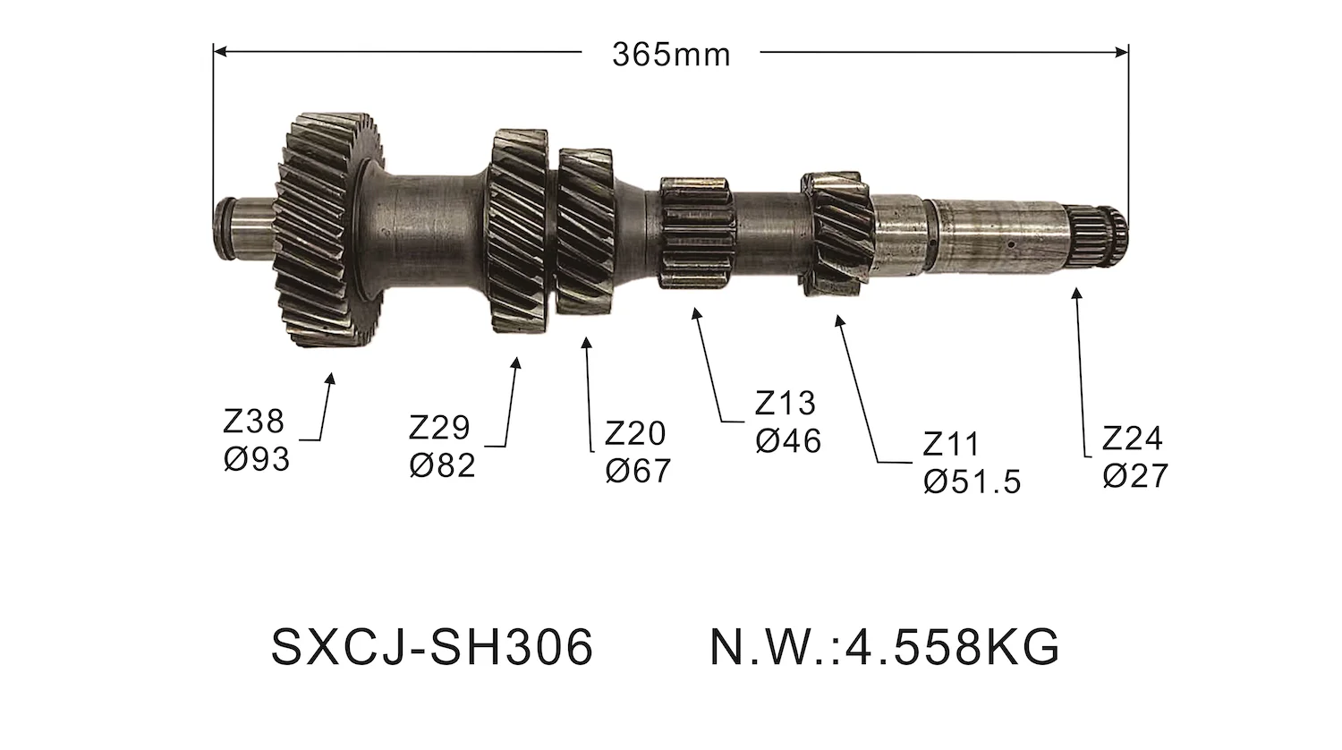 33421-24020 Gearbox Transmission Parts for Toyota & Lexus