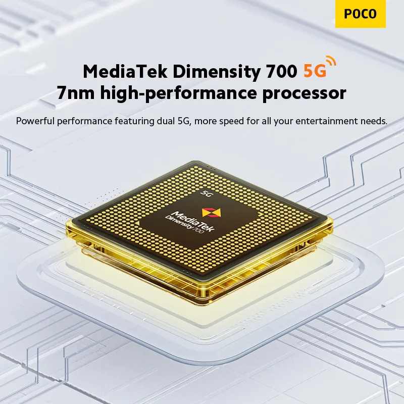 Дропшиппинг глобальная версия POCO M3 Pro 5G NFC Смартфон 6 ГБ 128 dimensity 700 Octa Core 5