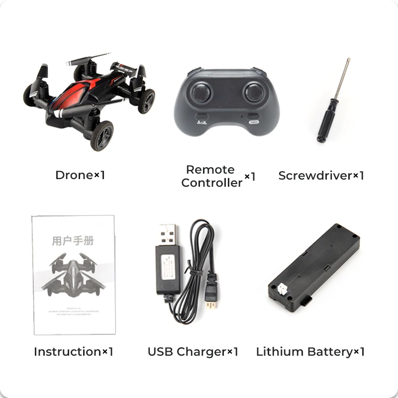 JJRC H103 Dual Mode Drone - Land and Air Fun for All Ages