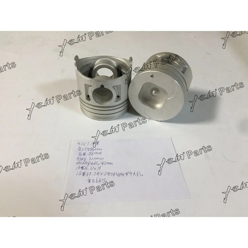 4JC1 Cylinder Engine Piston for Isuzu Engine Spare Part 2