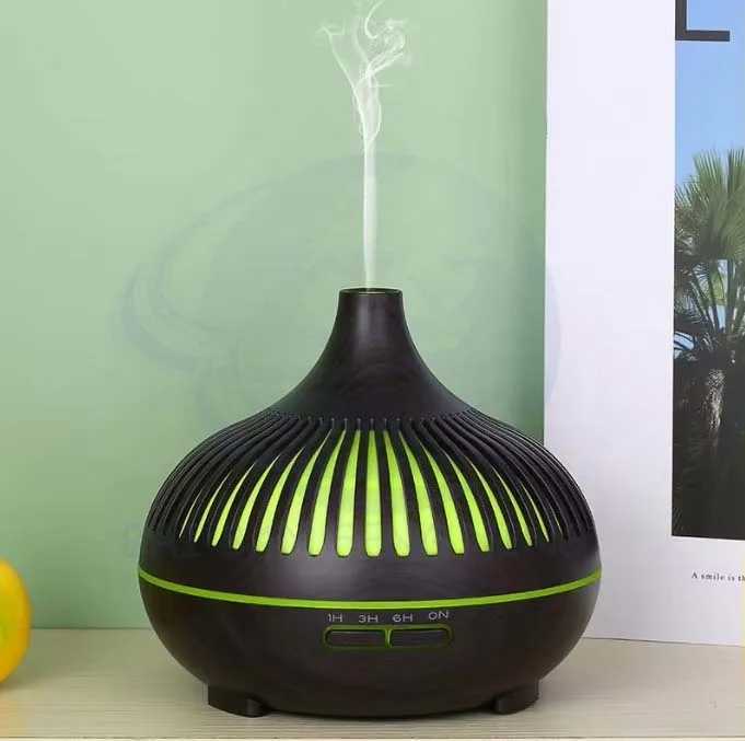 Onion Hollowing Aromatherapy Machine Wood Grain Onion Humidifier Office Hydration Meter Suitable for a Variety of Scenes 5