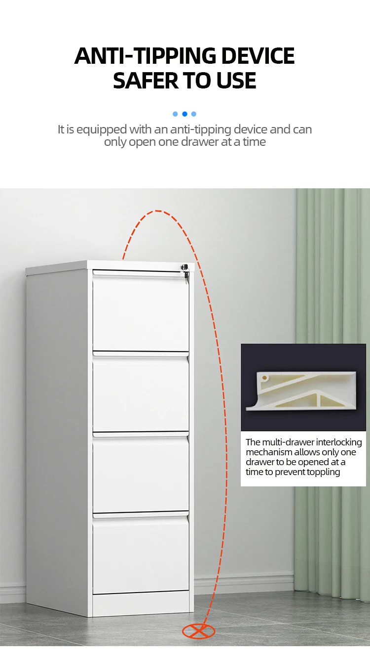 2/3/4-Tier Expandable Pull-Out Drawer Cabinet Multi-Scene Application Organizer for Filing Cabinets details