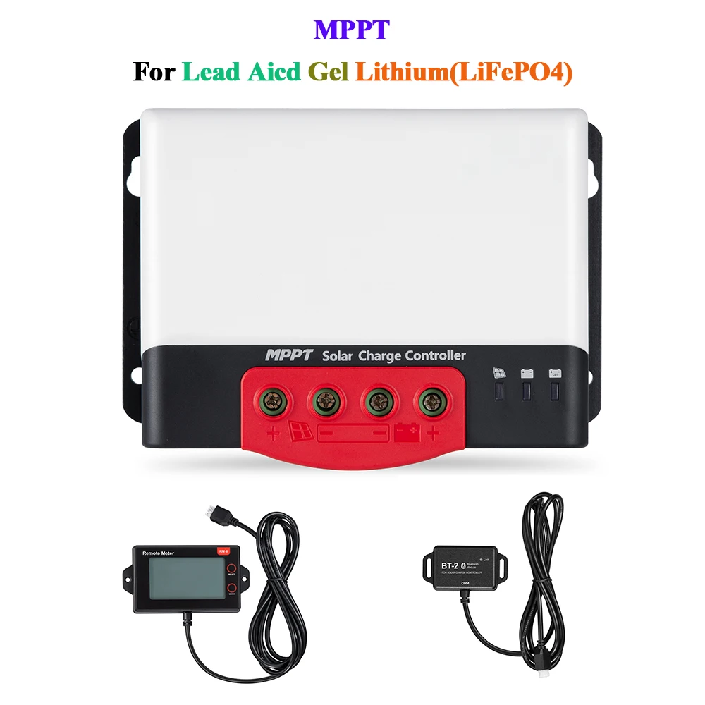 MPPT Solar Charge Controller 12V 24V Auto 20A 30A 40A Solar PV Charger Regulator For Lead Acid Gel Lithium Battery