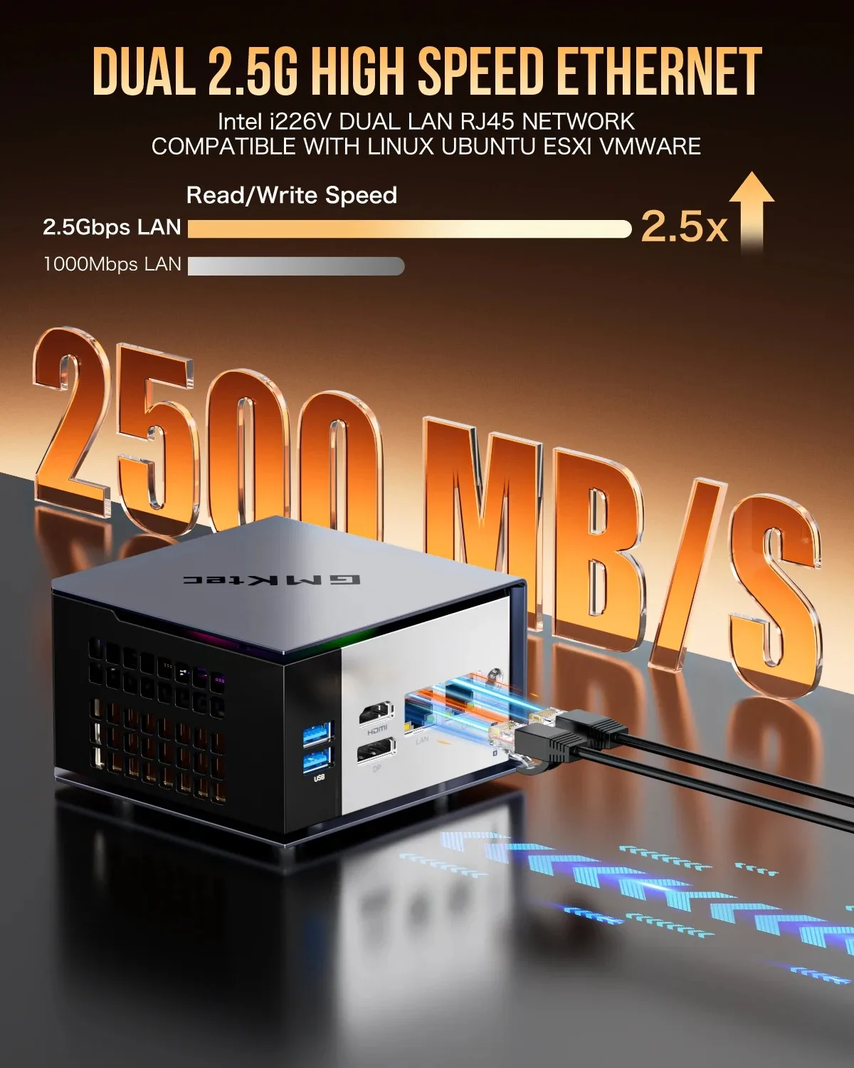Gmktec EVO-X1 Gaming Mini PC - AMD Radeon 890M Power