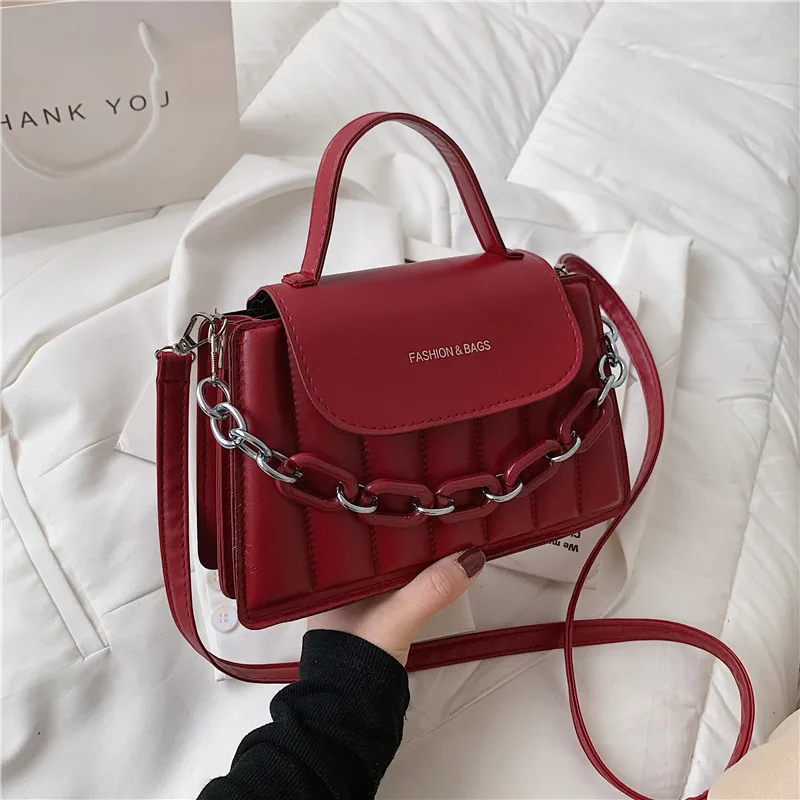 Brand Original Design Fashion Bag 2021 New Style Wild Simple Shoulder  Messenger Bag Fashion Square Bag