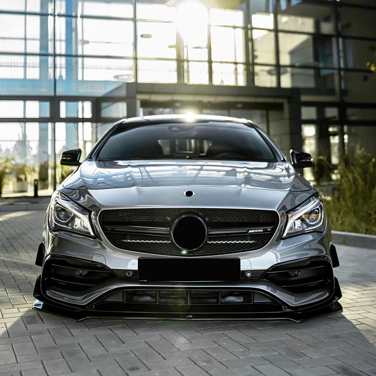 CLA45 Bumper AMG Style Bodykit with Grille for Mercedes Benz CLA CLASS W117 C117 2013 2014 2015 2016 2017 2018 2019