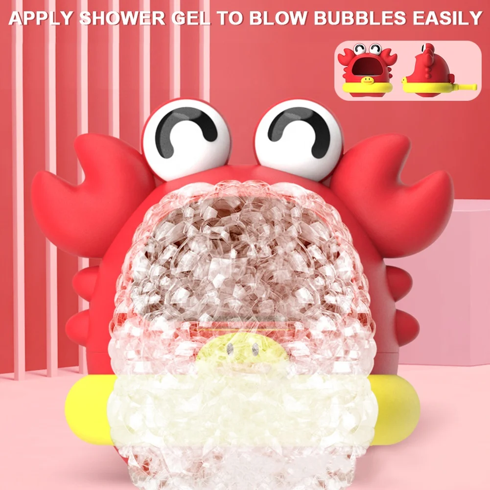 Jouet de bain - MOGOI - Machine à Bulles Crabe Automatique pour Enfants - Protec Jouet de bain - MOGOI - Machine à Bulles Crabe Automatique pour Enfants - Protec