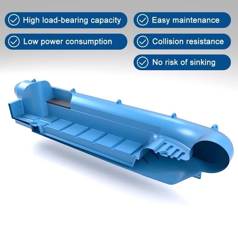 10 Person HDPE Boat 6M Length - Windproof & Wave-Resistant, Ideal for Lake/River/Costal Tour