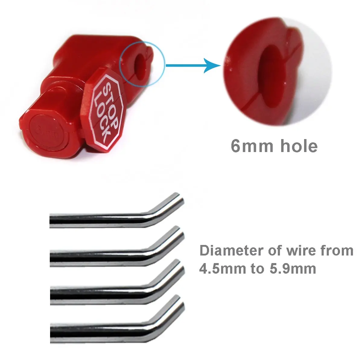 Magnetic Key for Stop Lock Mini Detacher Security Tag Remover Hook
