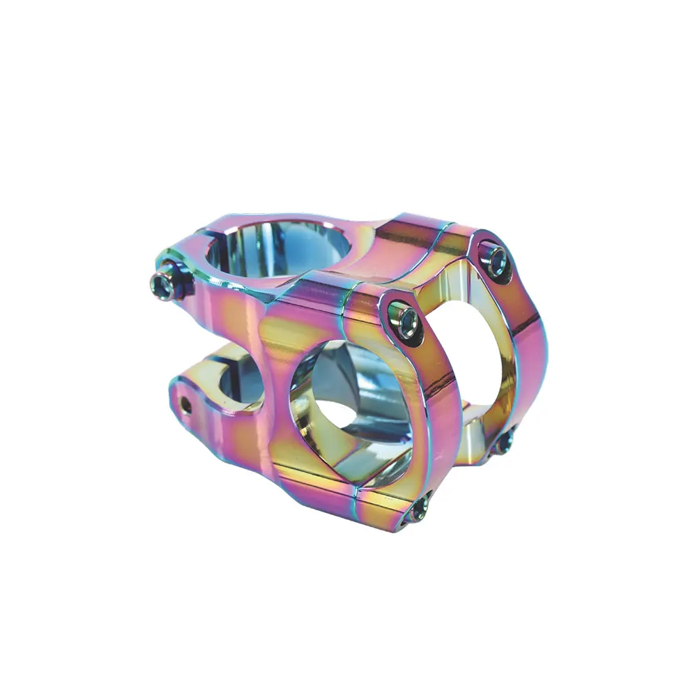 CNC Aluminum Mountain Bike Stem Multi Color Anodized Bicycle Handle Stem for E-bike Repair Wholesale