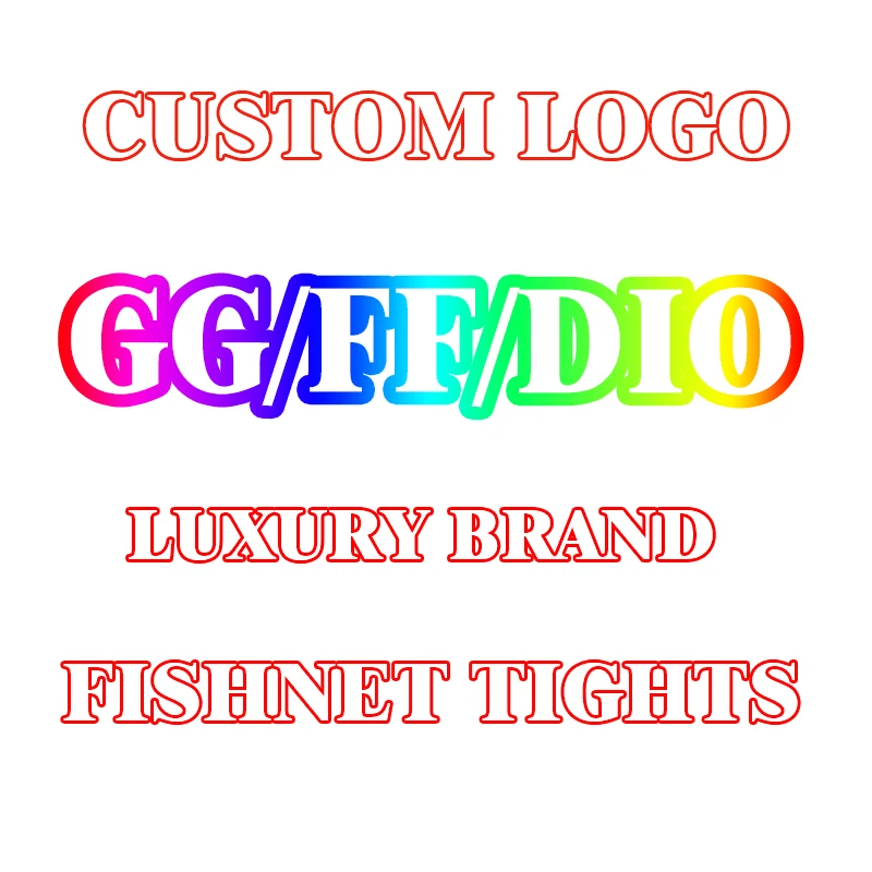 Customize Brand Logo Gg Fashion Fishnet 