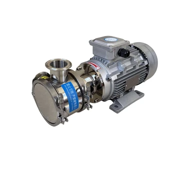 Flexible Impeller Pump Stainless Steel Food Soybean Milk Tofu with Sauce Rotor Pump Granular Paste Water Delivery Pump