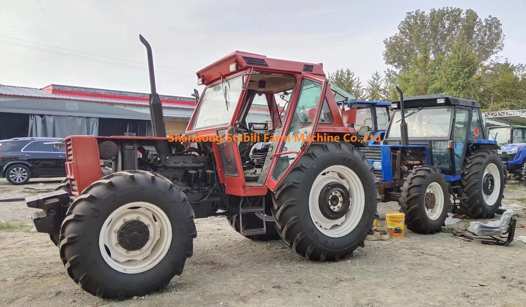 Used Farm Tractor N Holland Fiat110-90 130-90 110hp Turbo 4 Wheel ...