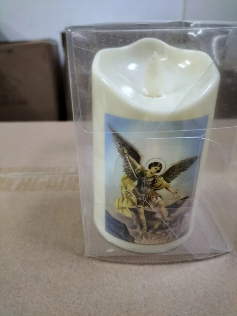 Wholesale Prayer Candles Swing Wick Flameless Led Candle Religious