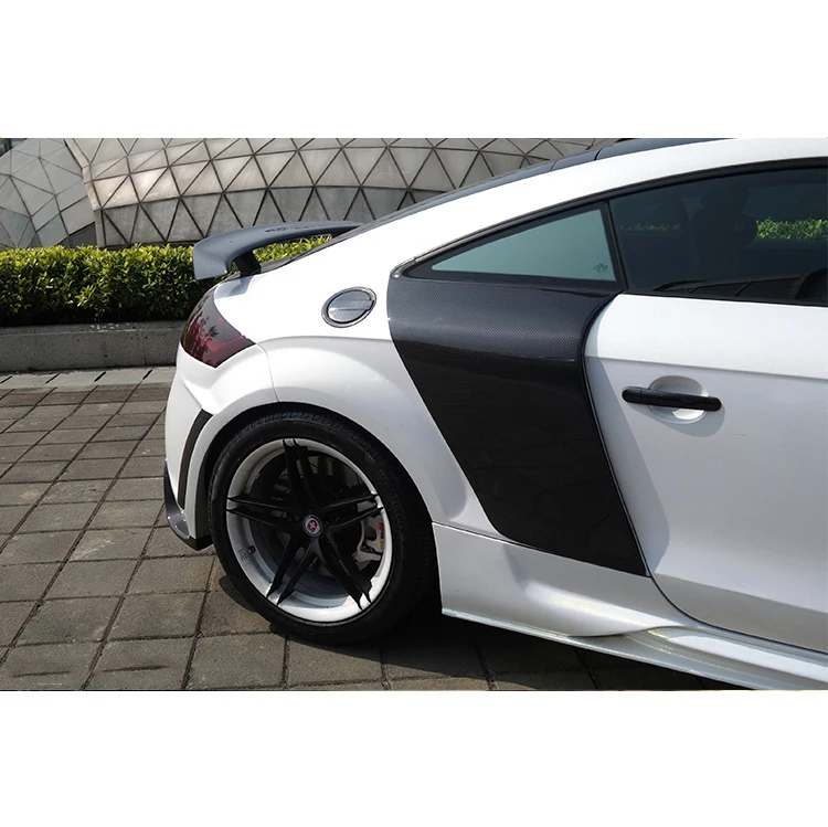DarwinPRO DPRG Style Carbon Fiber Side Blades Body Kit for Audi TT