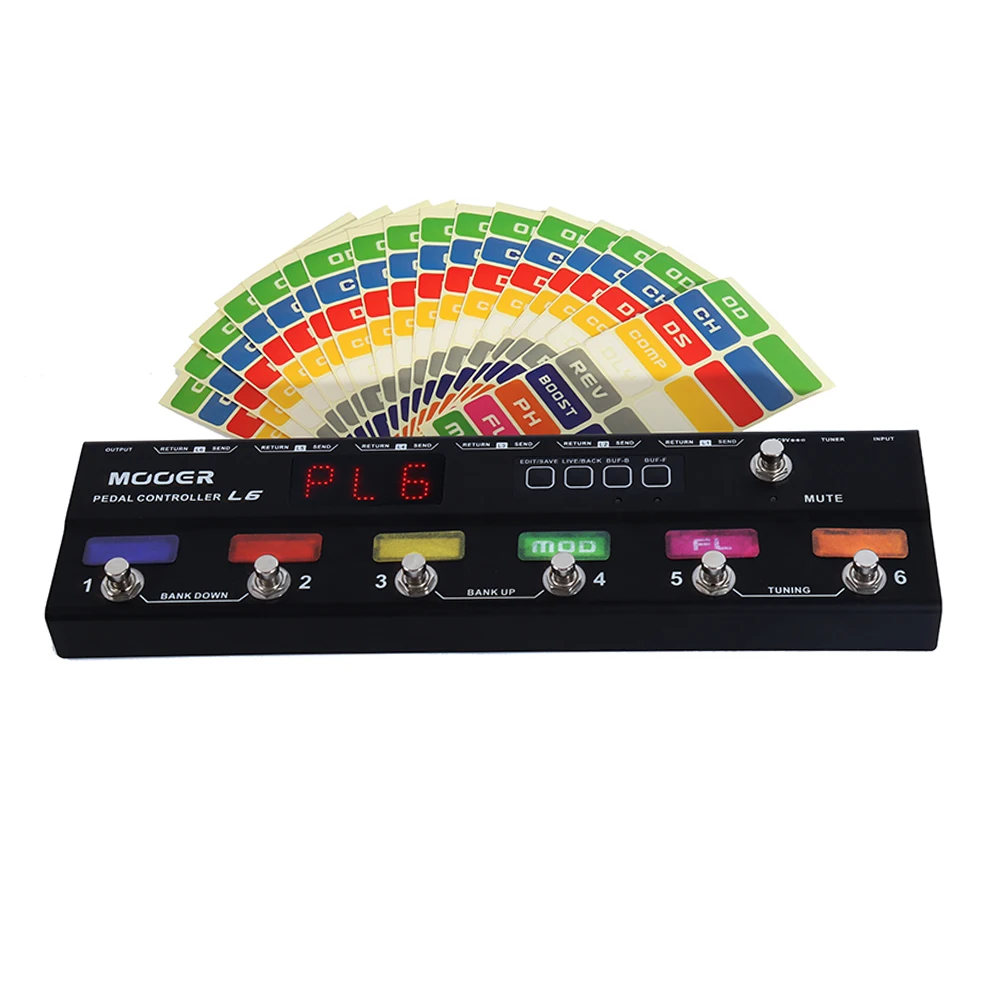 MOOER PCI6 Mkii Pedal Controller - Programmable & Versatile