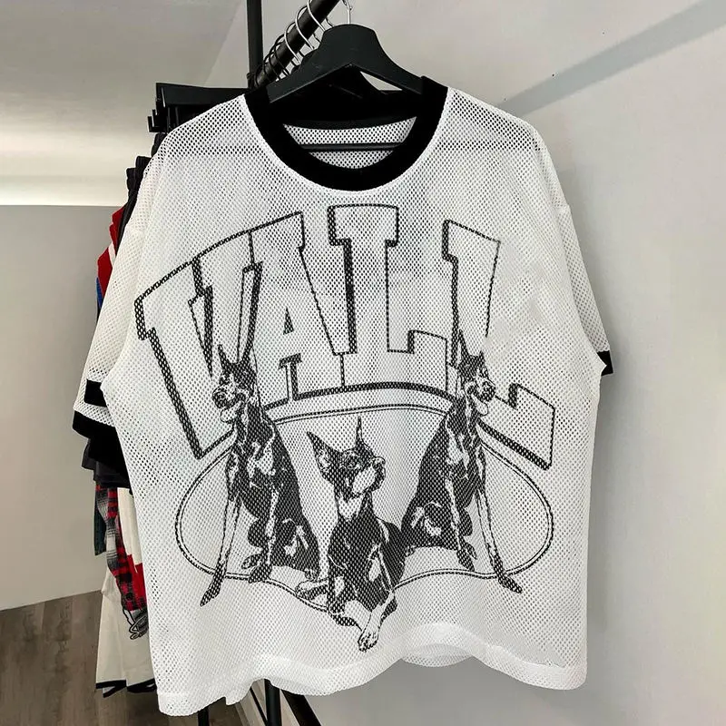 WT Manufacturer Customizable Oversized Shirt Print Quick Dry Breathable V Neck Double Layer Long Sleeve T-shirt Baseball Mesh gallery 3