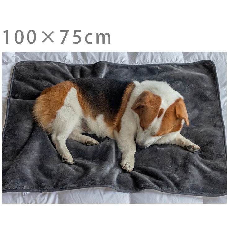 Soft Fleece Pet Blanket Durable Dog Blanket Waterproof Washable Cozy