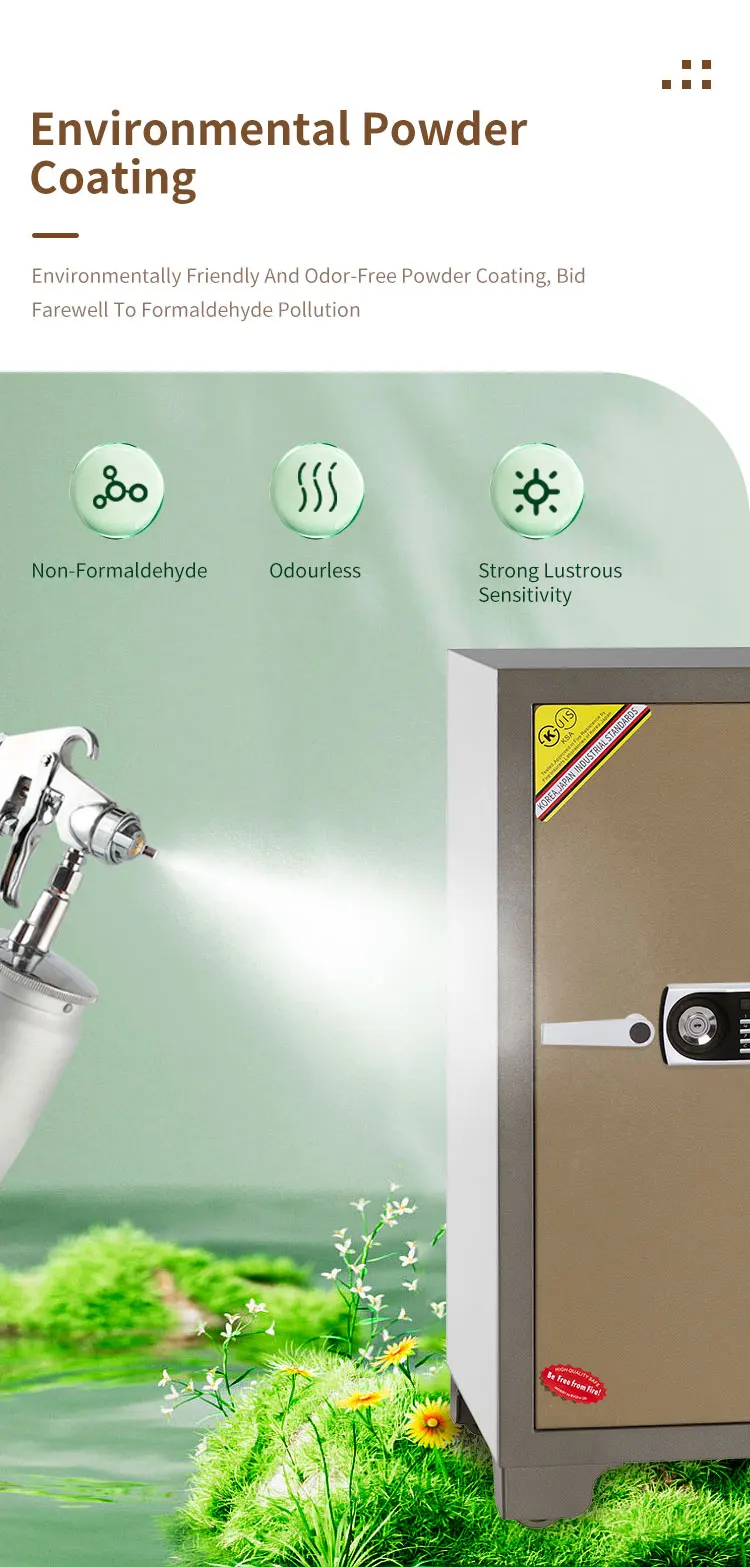 CEQSAFE 2 Hour Home Fireproof Security Safe Box for Sale New Fire Proof Digital Safe manufacture