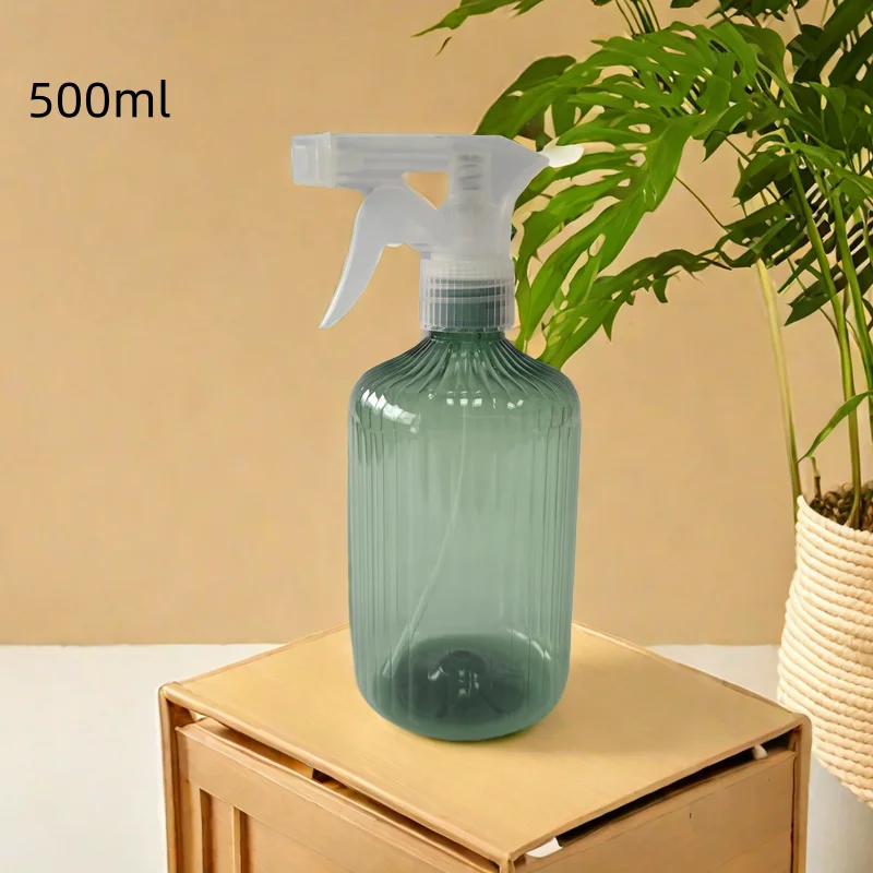 500ml Empty Plastic Pet Trigger Spray Bottle for Home Gardening Watering