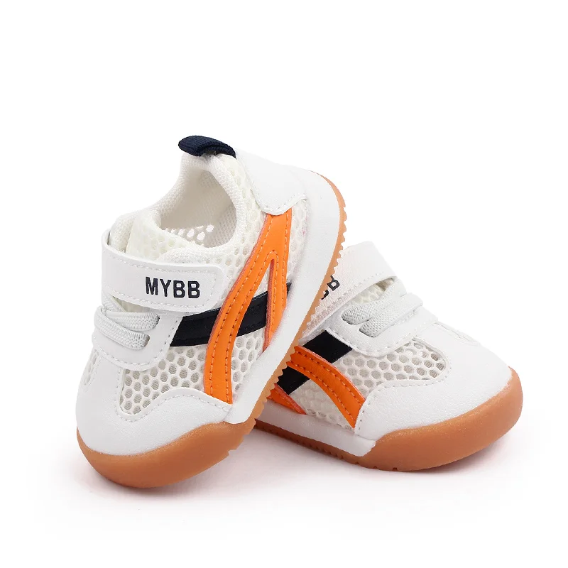Hot Selling Summer Baby Toddler Prewalker Unisex Shoes Single Layer Mesh Design factory