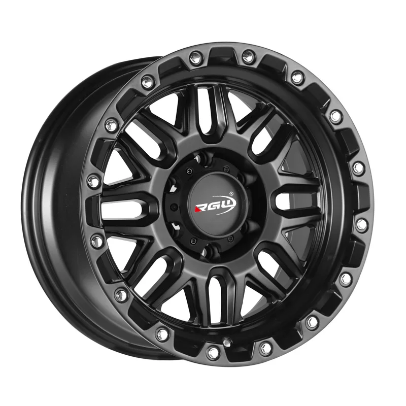 8122 17x8 6x139 Llantas Aro R17 Black Jante Alu 17 Inch 6x139,7 внедорожные диски Mags, литые диски 17 дюймов, 6 отверстий